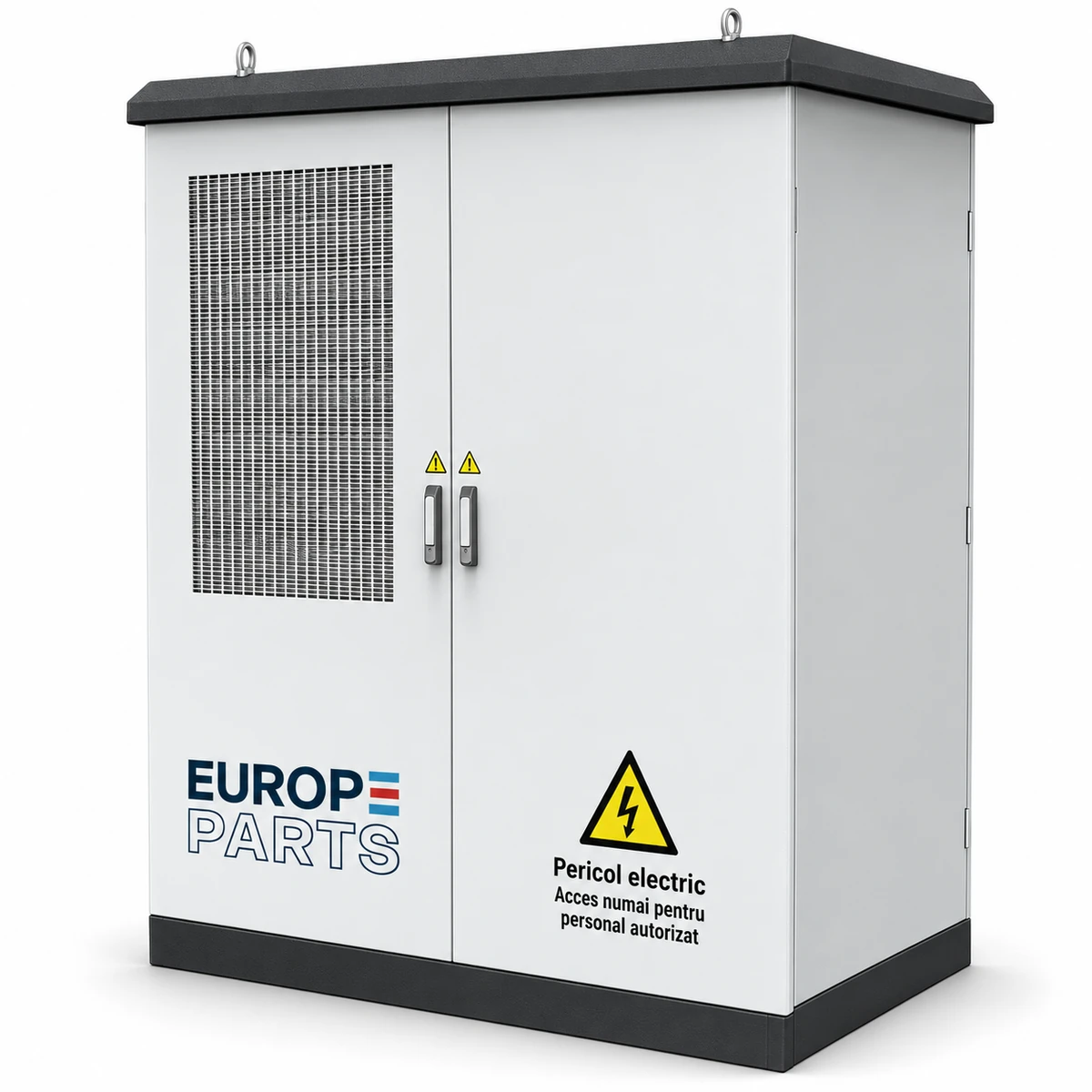 Cabinet de putere split — G32 redresor — vedere completă, cu personalizare Europe Parts.